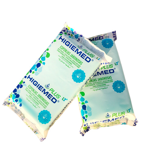 Higiemed® Plus, Seifenschwamm (50x12x7,5x2,5 (einzeln verpackt)