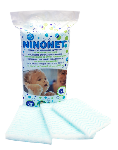 [01EN1210400-38] Ninonet®, Seifenschwamm für Babys
